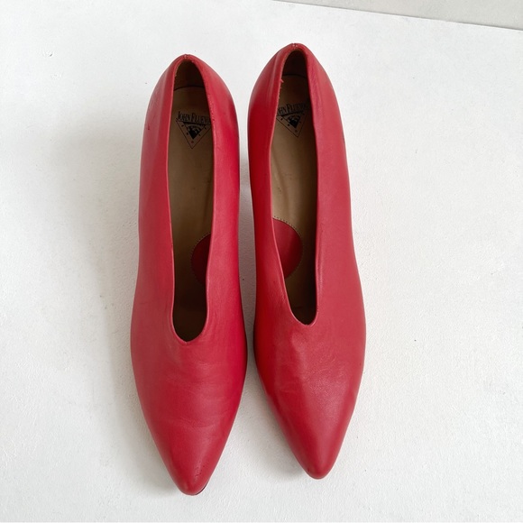 John Fluevog | Vintage Red Heels - Picture 2 of 6